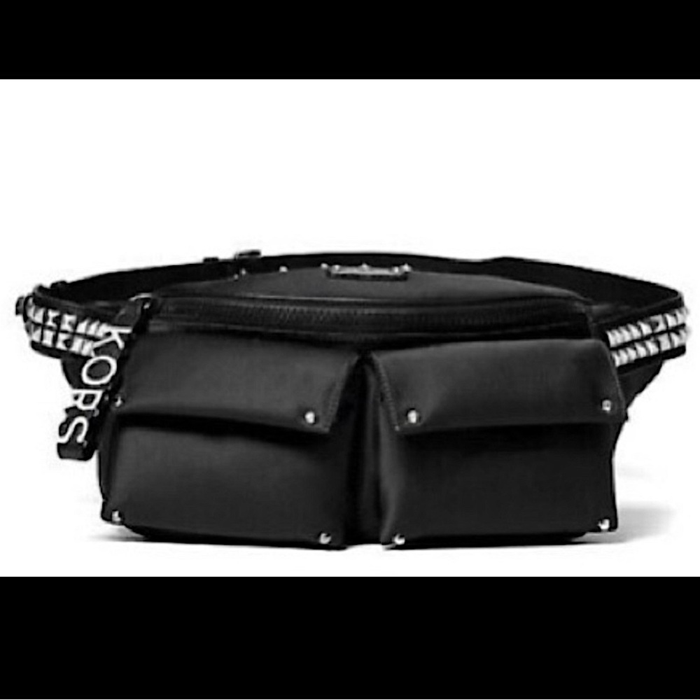 MICHAEL KORS OLIVIA STUDDED CROSSBODY/BELT BAG🖤 STUNNING AND RARE WITH TAGS🖤